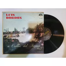 Luis Bordon Arpa Paraguaya Orillas Del Parana Vinilo Lp 