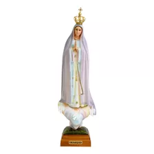 Imagem Nossa Senhora De Fátima Pluricolor 25 Cm - Portugal