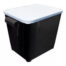 Canister Furacao Pet 6,0 Kg Black Container Porta Ração Cor Preto