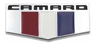 Emblema Chevrolet Camaro Cromo Bandera  2018 2019 2020 2021 Foto 4
