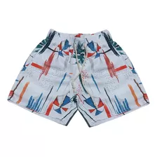 Kit 2 Bermudas Tactel Verão Menino