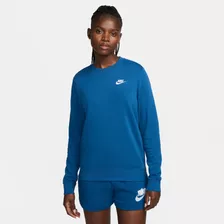 Buzo Para Mujer Nike Sportswear Club Fleece Azul