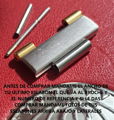 Primera imagen para búsqueda de eslabones para reloj omega