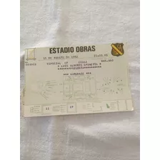  Entrada Estadio Obras Recital De Spinetta Año 1982