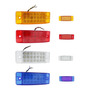 Par Plafon 12 Led Lateral Rectangular Pestaa Estrobo 12-24f