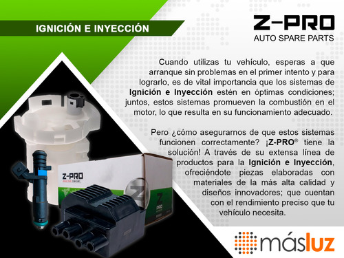 1- Inyector Combustible Matiz 4 Cil 1.0l 2011/2015 Z - Pro Foto 4
