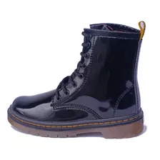 Botas Botin En Charol Estilo Dr Martens Legends Dama Mujer