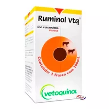 Ruminol Oral 100 Ml Vtq Kit / Com 4