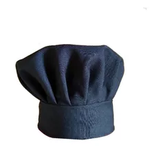 Gorro De Chef Tipo Hongo - Tela Antimanchas - La Domenica