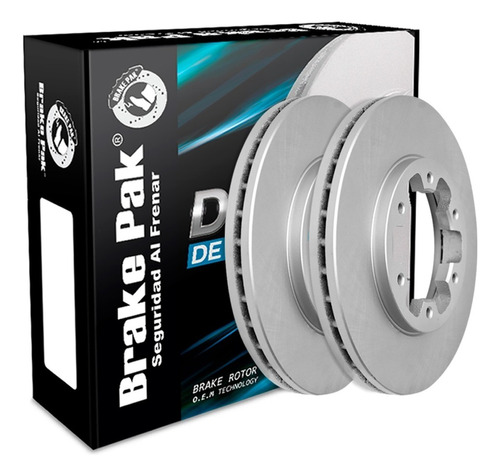 Foto de Discos De Freno Marca Brake Pak Para Nissan D21 4x4