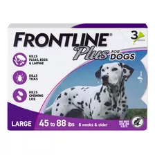 Frontline - Tratamiento Plus Contra Pulgas Y Garrapatas Par.