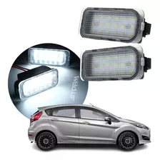 Luz De Placa Ford New Fiesta Kit Par Lâmpada Led Cor Branca