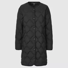 Uniqlo Ultra Light Down Compact Coat Relaxed Negro Mujer