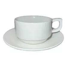 Taza De Té Con Plato De Porcelana - Claudia Adorno