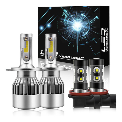 Kit Faros Delanteros Led Luz Alta Y Luz Baja Para Nissan Nissan Maxima