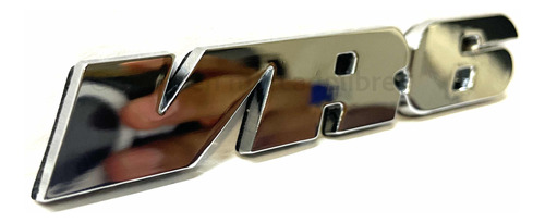 Emblema Logo Clasico Vr6 Metal Autoadherible Para Jetta Vw  Foto 3