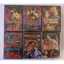 Dvd Coleção Cirque Du Soleil 6 Dvds Lacrados Originais