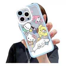 Carcasa iPhone Hello Kitty Y Sus Amigos Sanrio