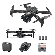 Drone Plegable K 10 Max Carbono Edition 3 Baterías + Estuche