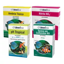Kit Alcon Test Amônia Doce, Nitrito, Dureza Kh + Ph Tropical