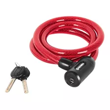 Candado De Cable Con Llave, 15mm X 1.20 M Hermex 43920