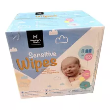 Toalhas Umedecidas Sensitive Wipes - 400 Toalhas 15x20cm