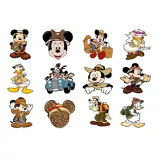 Termocolante Estampado Mickey Safari E Amigos, Minnie, Pato