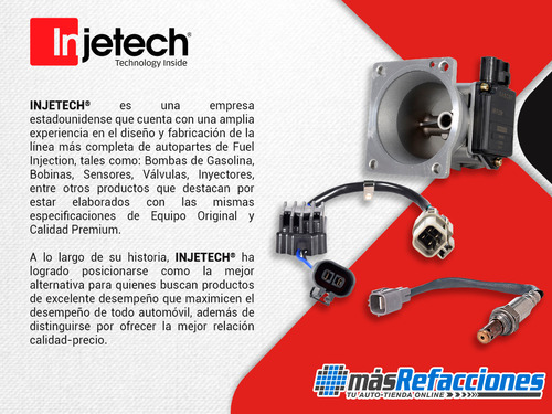 Inyector Combustible Colt 1.5l 4 Cil 91 Al 92 Injetech Foto 5