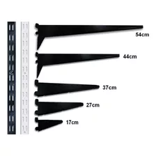 2 Ménsulas De 54cm Doble Enganche Encaje Tipo Rapi-estant