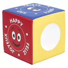 Ecr4kids Softzone Emotion Cube Con Espejo, Juguete Sensorial