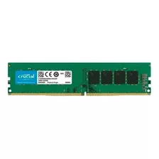 Memória Ram Basics Color Verde 8gb 1 Crucial Cb8gu2666