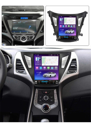 Radio Android Type Tesla Carplay 2+32 Hyundai Elantra I35 Foto 4
