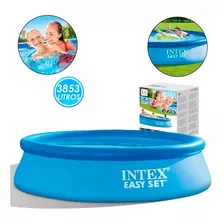 Piscina Inflável Redondo Intex Easy Set 28120 3853l Azul Caixa