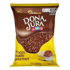 Flocos Macio Chocolate Ideal P/receitas Geladas E Finas 500g