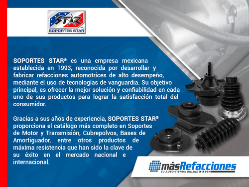 Kit Soportes Motor - Caja 3 Piezas Hombre L4 2.2l 96 S.star Foto 3