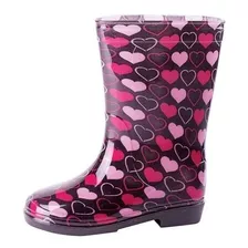 Botas De Lluvia De Nena (cromic Corazon 4500)