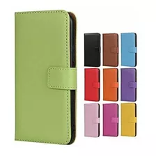 Jaorty Funda iPhone 7/8, Funda Folio Premium De Cuero Genuin