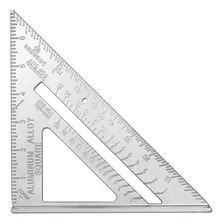 Escuadra Aluminio Cortes Perfectos + Lapiz Carpintero Regalo