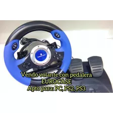 Volante Con Pedalera Eurocase