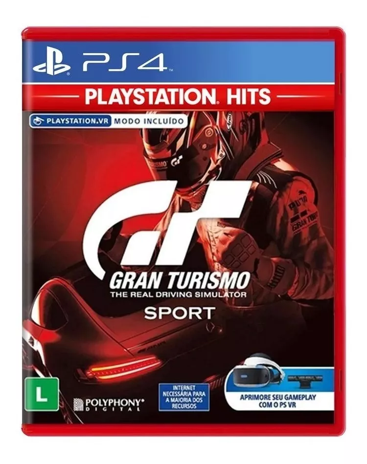 Gran Turismo Sport Playstation Hits Sony Ps4 Físico