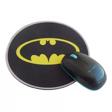Mousepad Redondo Batman Geek Cor Preto