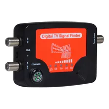 Localizador De Sinal De Tv Portátil Com Display Led, Bússola