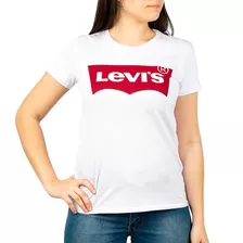 Camiseta Levis T-shirt Feminina Estampada Básica