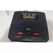 Mega Drive 2 Europeu Botões Vermelhos Completo