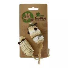 Juguete Para Gato Raton Eco Play 2 Pzas