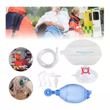 Adulto Pvc Manual Reanimador Ambu Bag Kit De Primeros Auxili