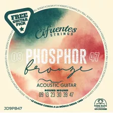 Cuerdas Guitarra Acustica 09-47 Phosphor Bronze Cifuentes