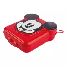 Lancheira Sanduicheira Infantil Plástico Mickey 3d- Plasútil