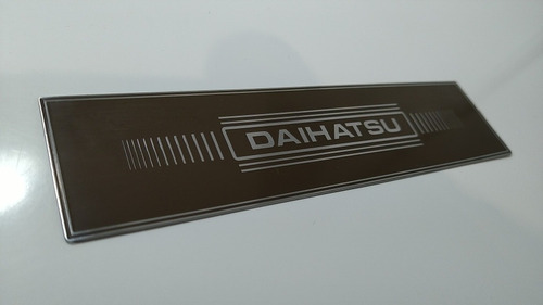 Daihatsu F20 Emblema Plaqueta  Tablero De Lujo 82/83 Foto 5