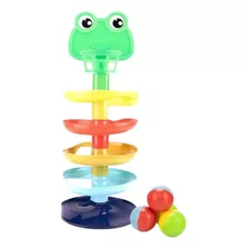 Brinquedo Torre Interativa Sapo Espiral Bebe Pimpolho